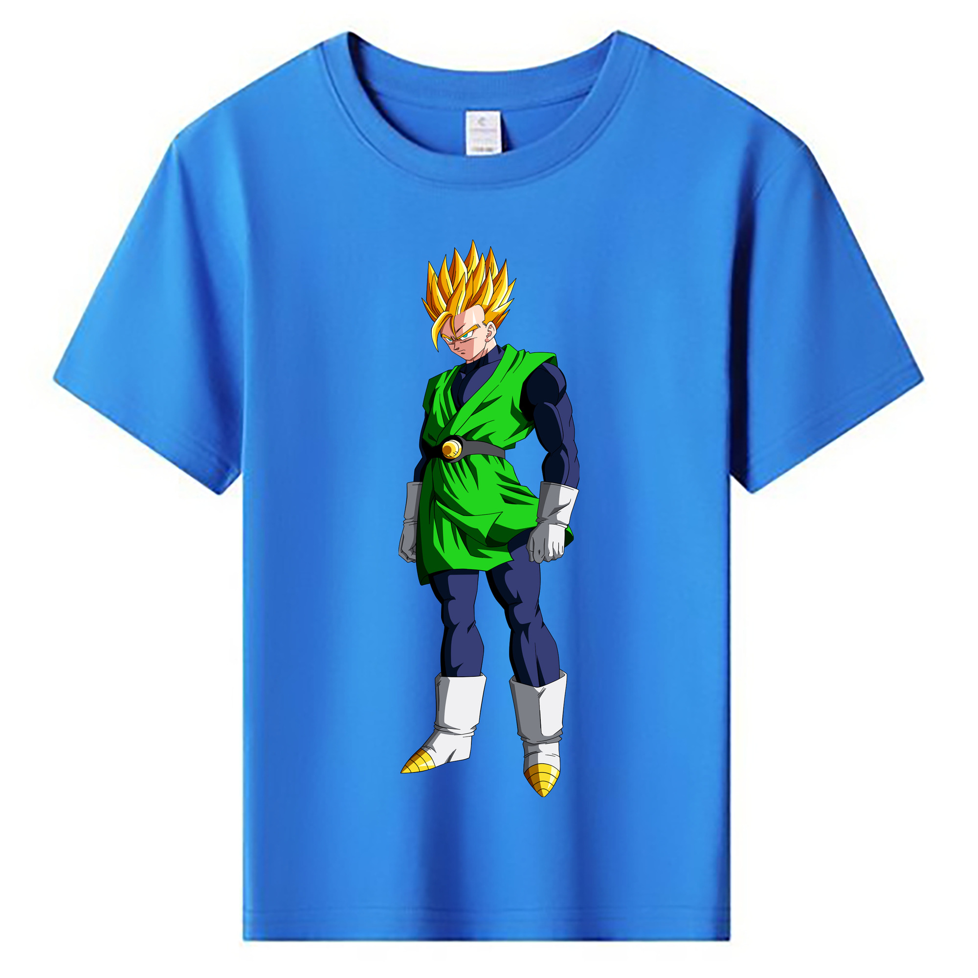（画像用） ドラゴンボール 孫 悟飯（そんごはん）DRAGON BALL Son Gohan 綿100％キッズTシャツ（フロントプリント）
